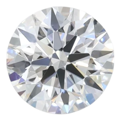 0.64 Carat D VVS1 Round Lab Diamond