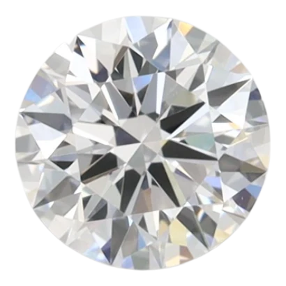 0.64 Carat D VVS1 Round Lab Diamond