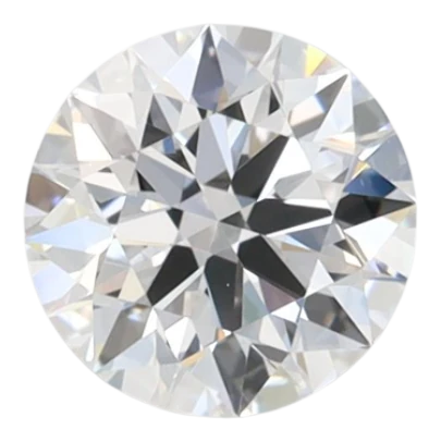 0.64 Carat D VVS2 Round Lab Diamond