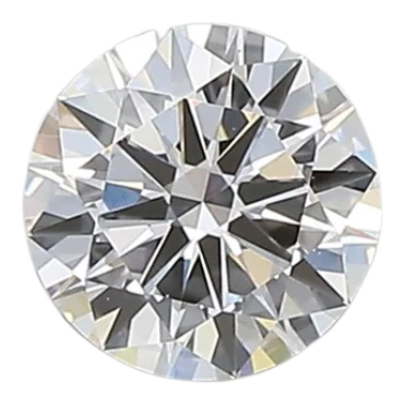 0.64 Carat D VVS2 Round Lab Diamond