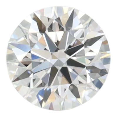 0.64 Carat D VVS2 Round Lab Diamond
