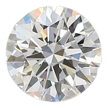 0.64 Carat D VVS2 Round Lab Diamond