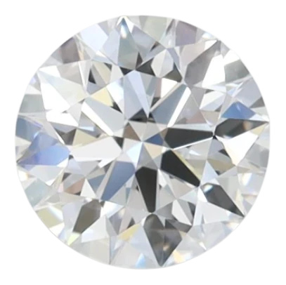 0.64 Carat D VVS2 Round Lab Diamond