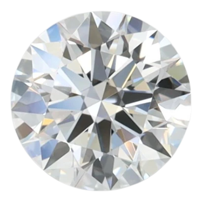 0.64 Carat D VVS2 Round Lab Diamond