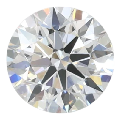 0.64 Carat D VVS2 Round Lab Diamond