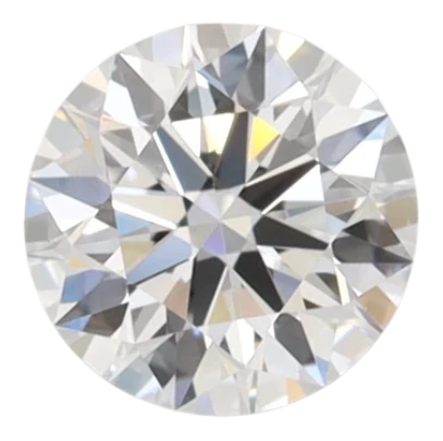 0.64 Carat D VVS2 Round Lab Diamond