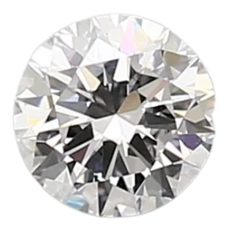 0.64 Carat D VVS2 Round Lab Diamond