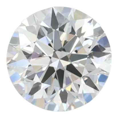 0.66 Carat D VVS1 Round Lab Diamond