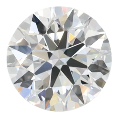 0.66 Carat D VVS1 Round Lab Diamond
