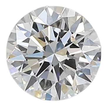 0.66 Carat D VVS2 Round Lab Diamond