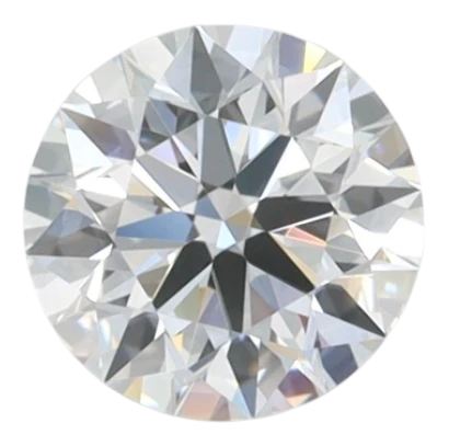 0.66 Carat D VVS2 Round Lab Diamond
