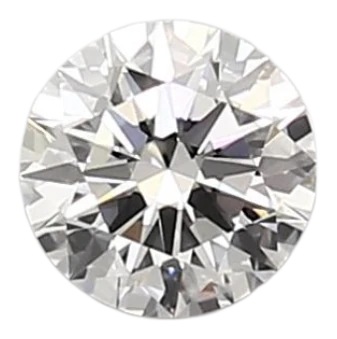 0.66 Carat D VVS2 Round Lab Diamond