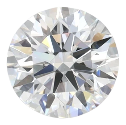 0.66 Carat D VVS2 Round Lab Diamond