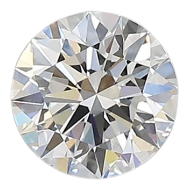 0.66 Carat D VVS2 Round Lab Diamond
