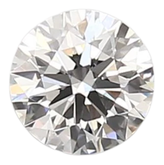 0.66 Carat D VVS2 Round Lab Diamond