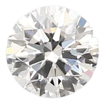 0.66 Carat D VVS2 Round Lab Diamond