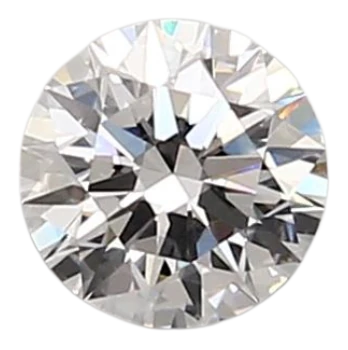 0.66 Carat D VVS2 Round Lab Diamond