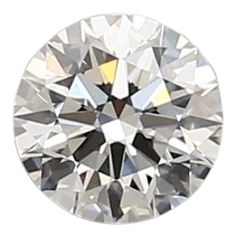 0.66 Carat D VVS2 Round Lab Diamond