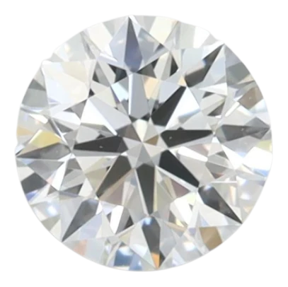 0.66 Carat D VVS2 Round Lab Diamond