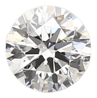 0.66 Carat D VVS2 Round Lab Diamond