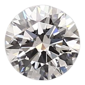 0.67 Carat D VS1 Round Lab Diamond