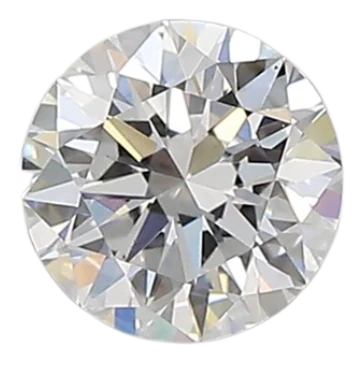 0.67 Carat D VS1 Round Lab Diamond