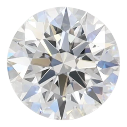 0.67 Carat D VVS2 Round Lab Diamond