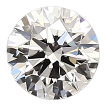 0.67 Carat D VVS2 Round Lab Diamond