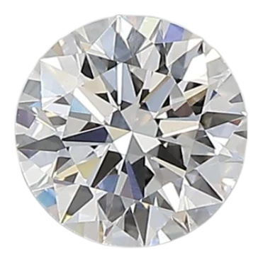 0.67 Carat D VVS2 Round Lab Diamond