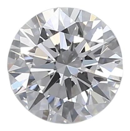 0.67 Carat D VVS2 Round Lab Diamond