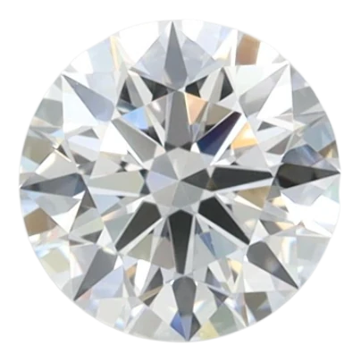 0.67 Carat D VVS2 Round Lab Diamond