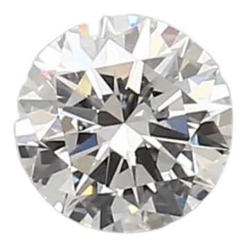 0.67 Carat E VVS2 Round Lab Diamond
