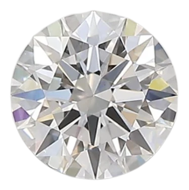 0.68 Carat D VVS2 Round Lab Diamond