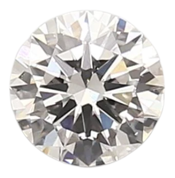 0.68 Carat D VVS2 Round Lab Diamond