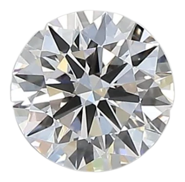 0.68 Carat D VVS2 Round Lab Diamond