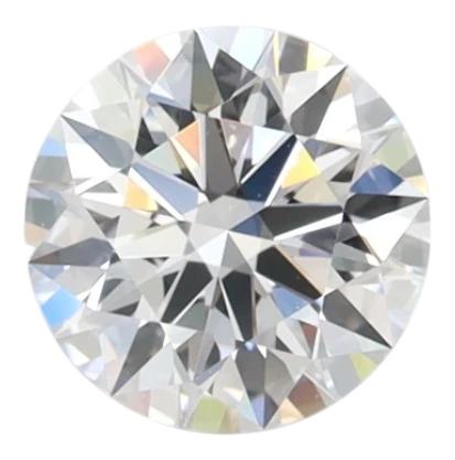 0.69 Carat D VVS1 Round Lab Diamond