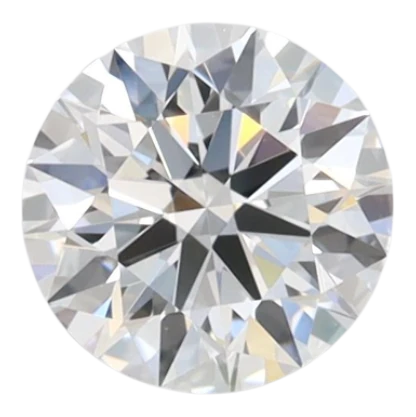 0.69 Carat D VVS2 Round Lab Diamond