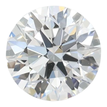 0.69 Carat D VVS2 Round Lab Diamond