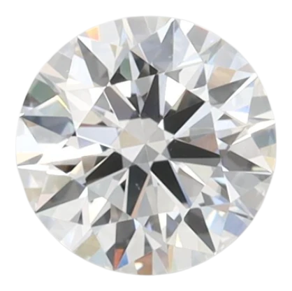 0.69 Carat D VVS2 Round Lab Diamond
