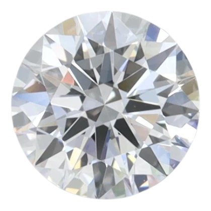 0.69 Carat D VVS2 Round Lab Diamond