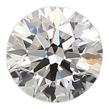 0.69 Carat D VVS2 Round Lab Diamond