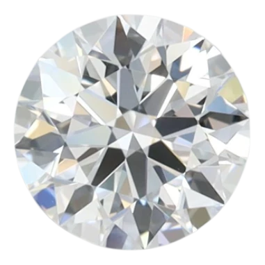 0.69 Carat D VVS2 Round Lab Diamond