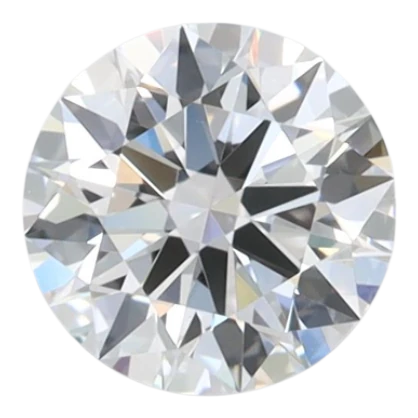 0.69 Carat D VVS2 Round Lab Diamond
