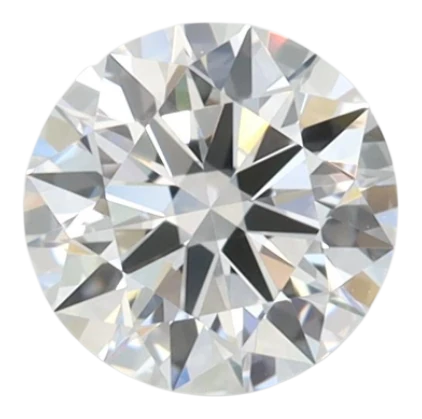 0.7 Carat D IF Round Lab Diamond