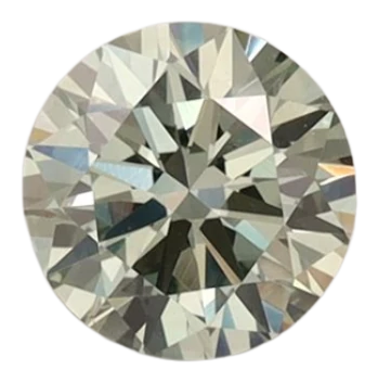 0.7 Carat Green VS1 Round Lab Diamond
