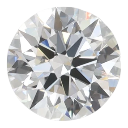 0.71 Carat D IF Round Lab Diamond