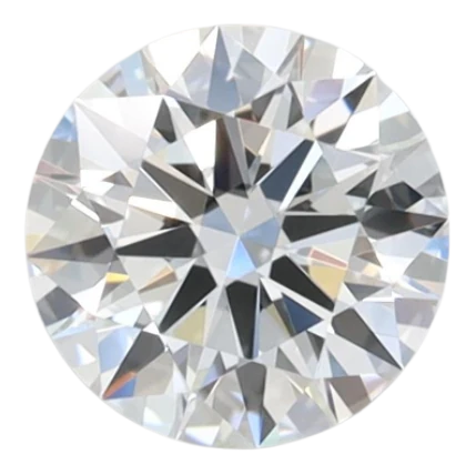 0.71 Carat D VVS1 Round Lab Diamond