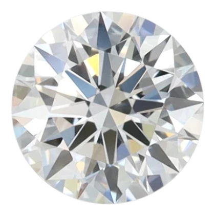 0.71 Carat D VVS1 Round Lab Diamond