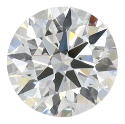 0.71 Carat D VVS1 Round Lab Diamond