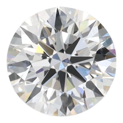0.71 Carat D VVS1 Round Lab Diamond